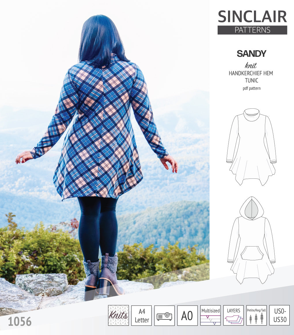 Sandy knit tunic (PDF)