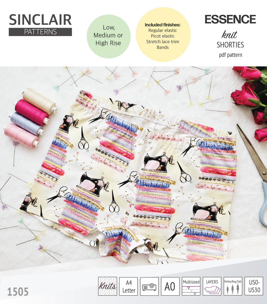 Essence classic shorties underwear (PDF)