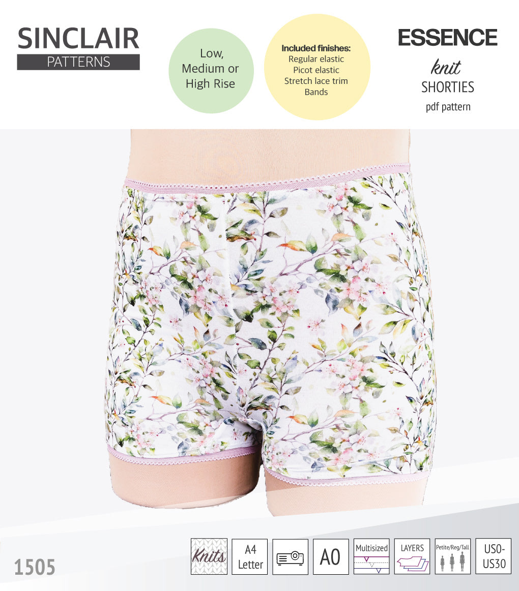 Essence classic shorties underwear (PDF)