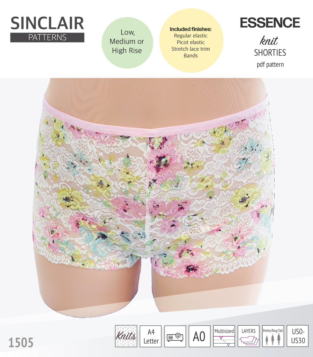 Essence classic shorties underwear (PDF)