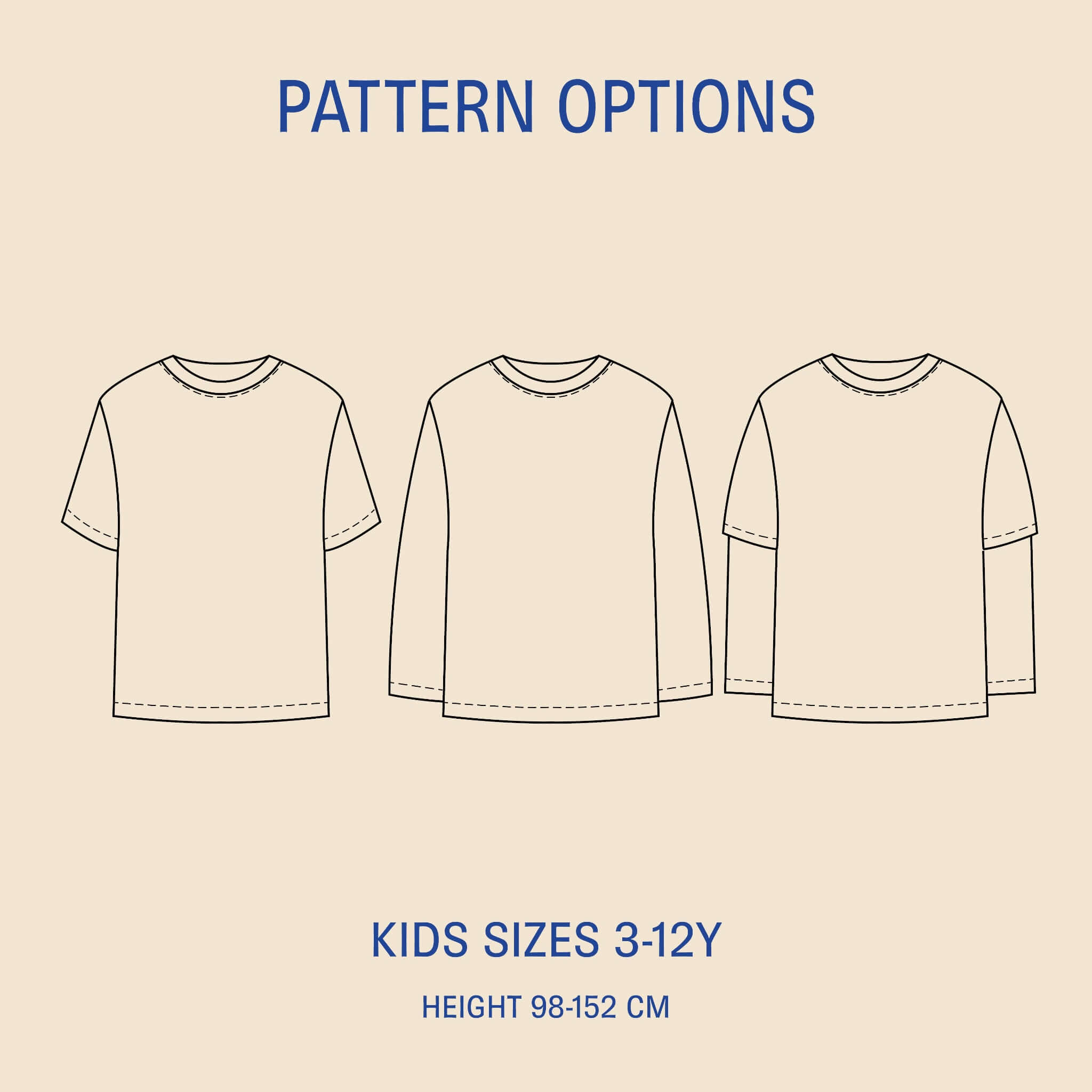 Kids T-shirt Sewing Pattern