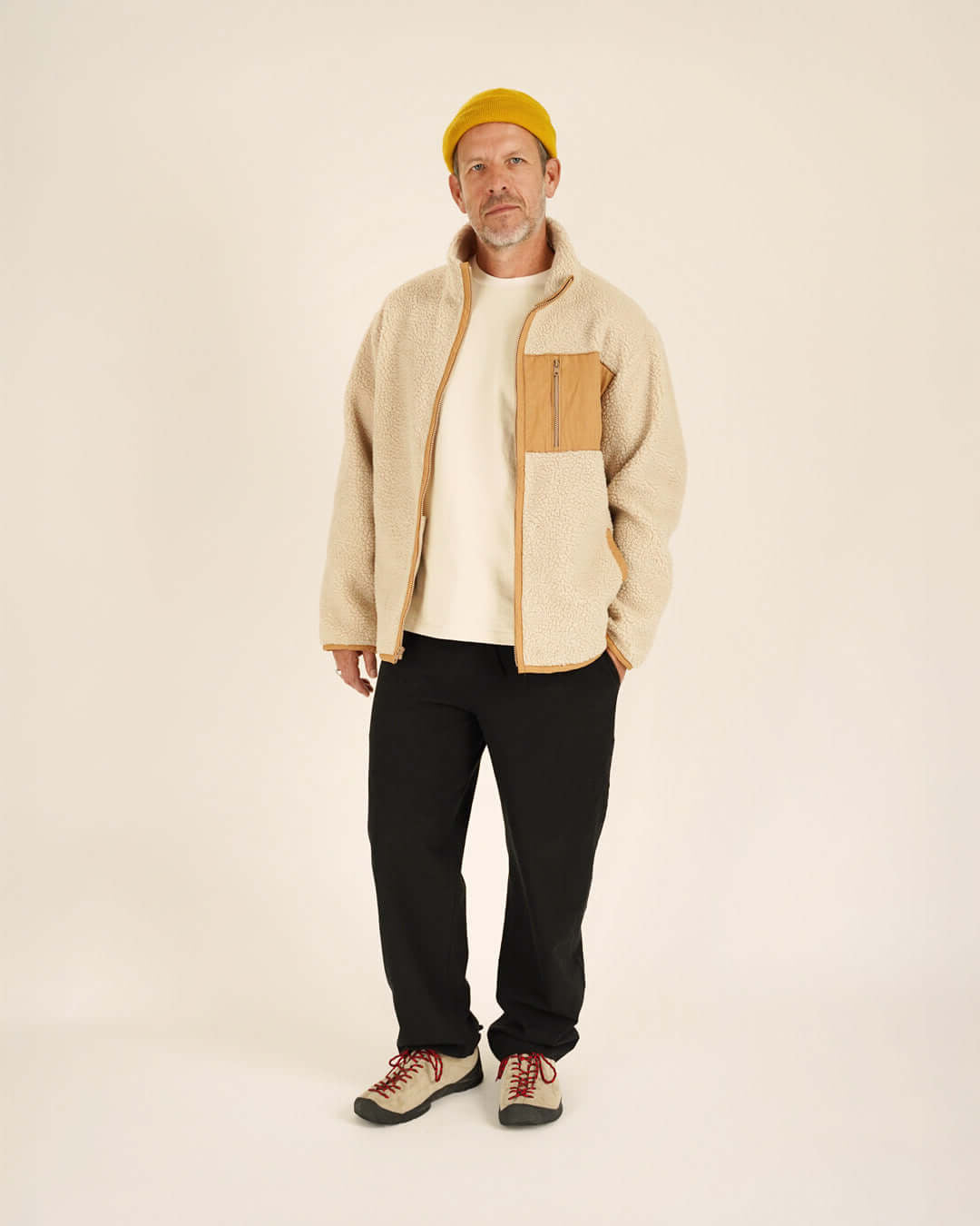 Cozy Fleece Jacket sewing pattern - Men's sizes
