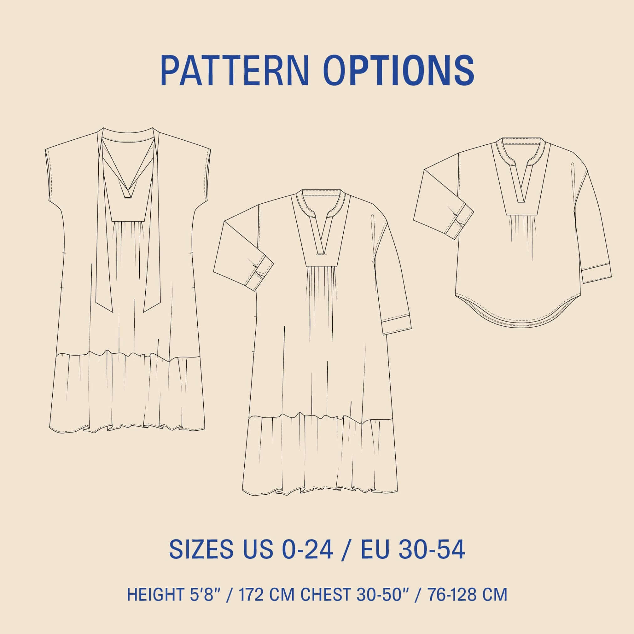 Aurora Dress Sewing Pattern