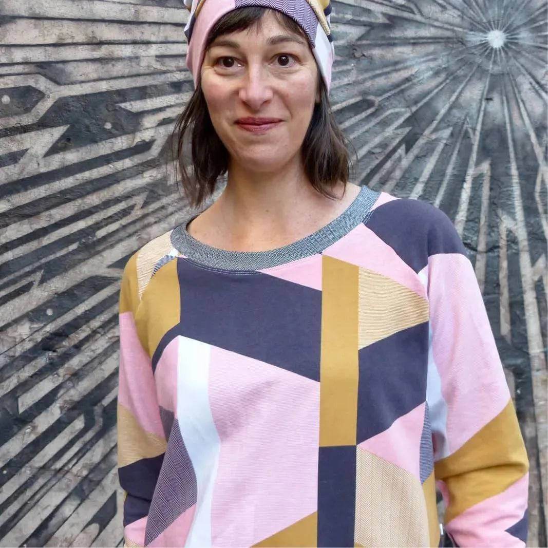 Boxy Raglan Sweater sewing pattern