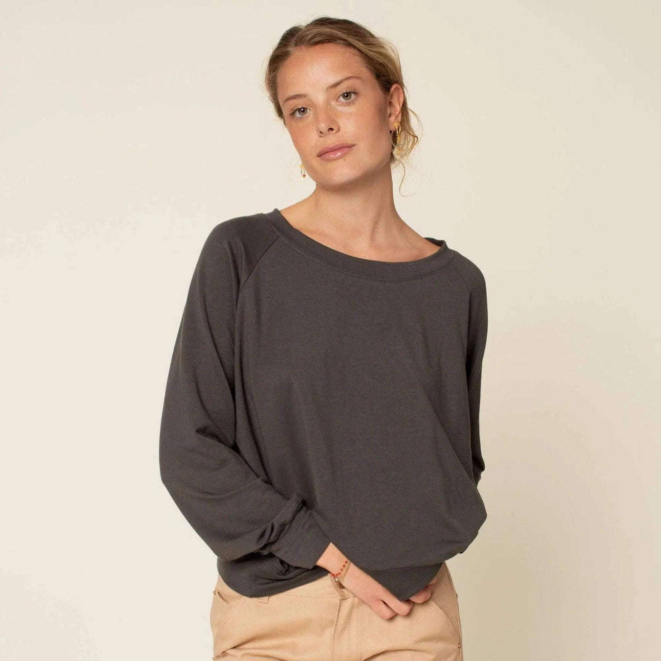 Boxy Raglan Sweater sewing pattern