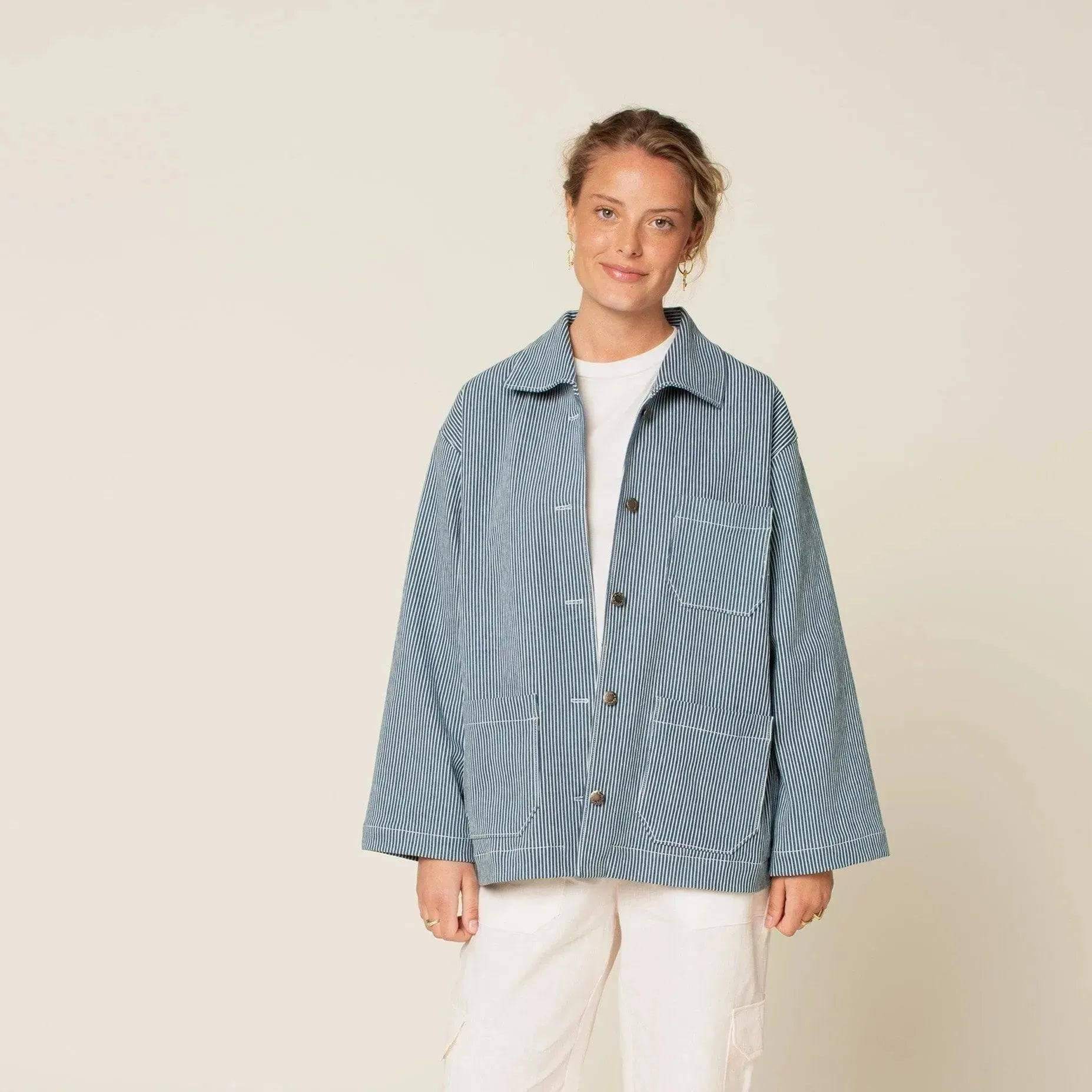 Painter Jacket Sewing Pattern -Unisex
