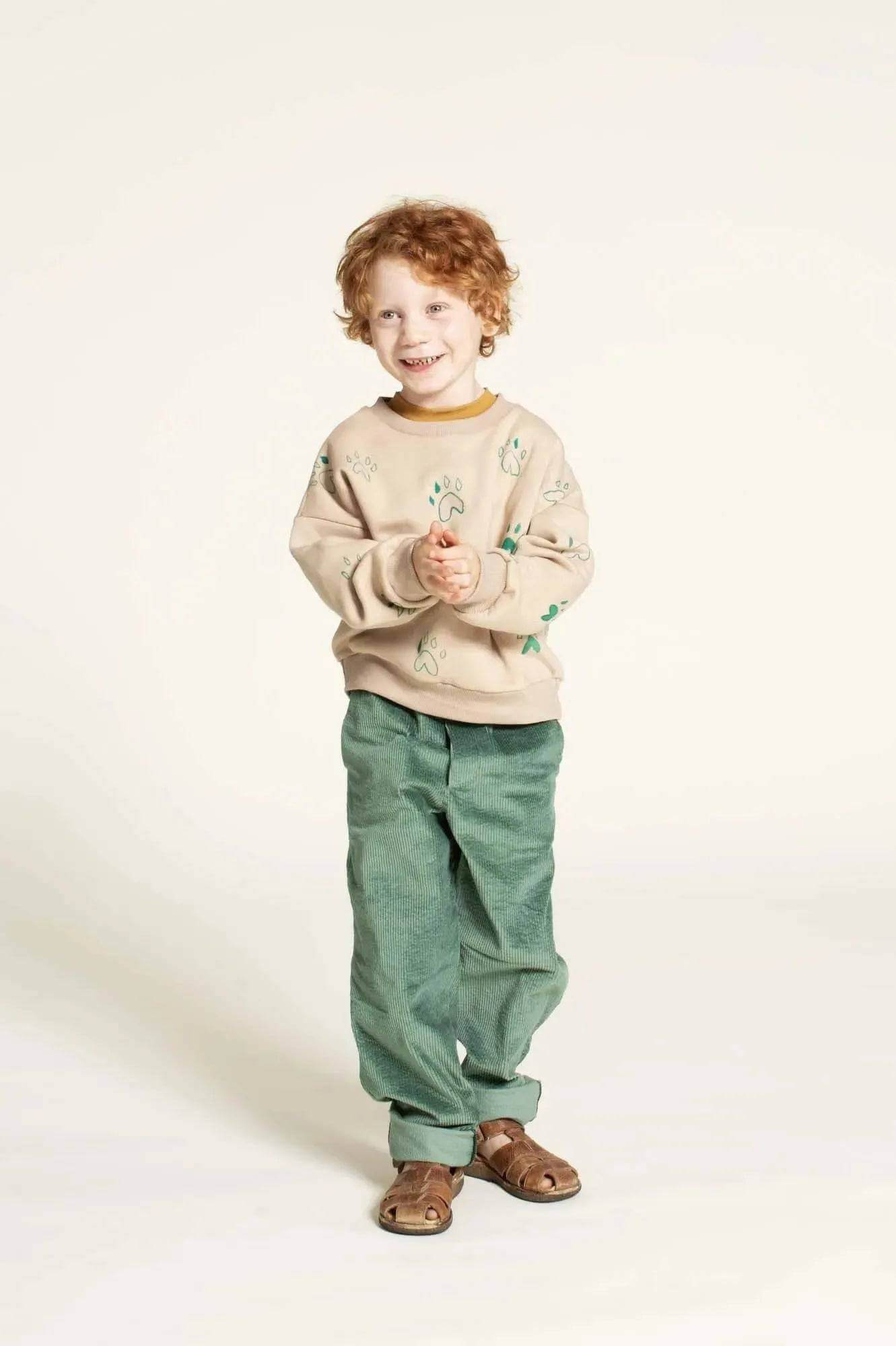 Pants sewing pattern for kids