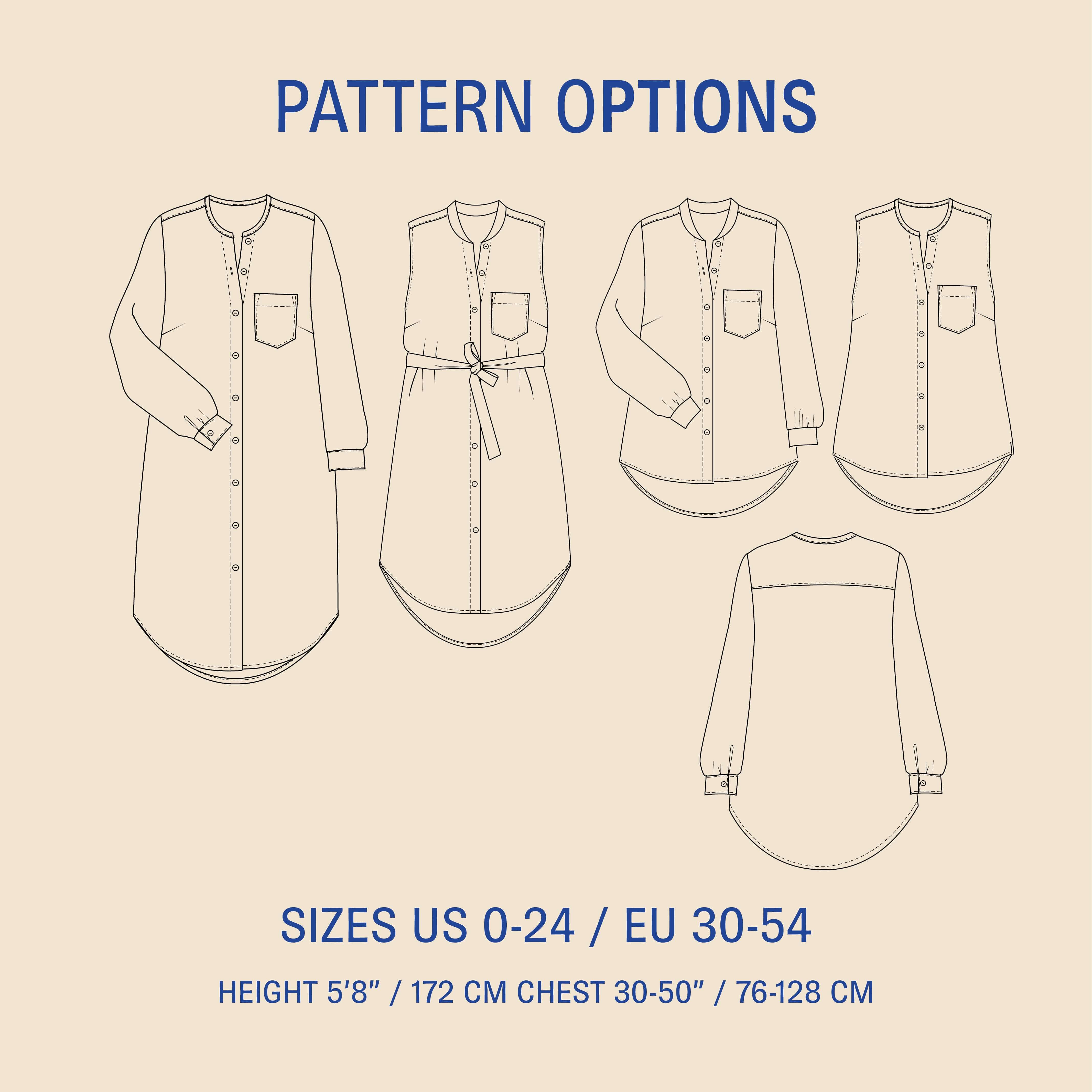 Savannah Shirt Sewing Pattern