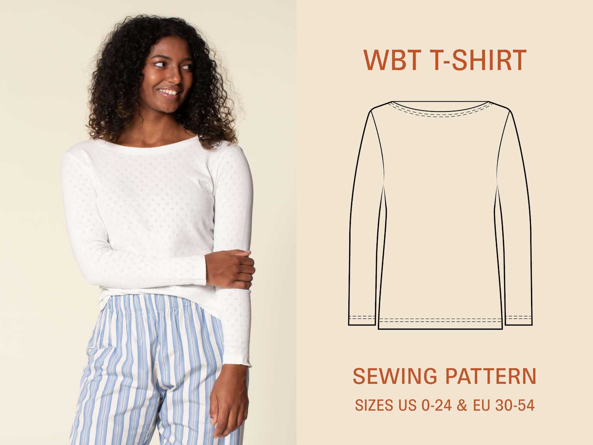 Wardrobe Builder T-shirt sewing pattern