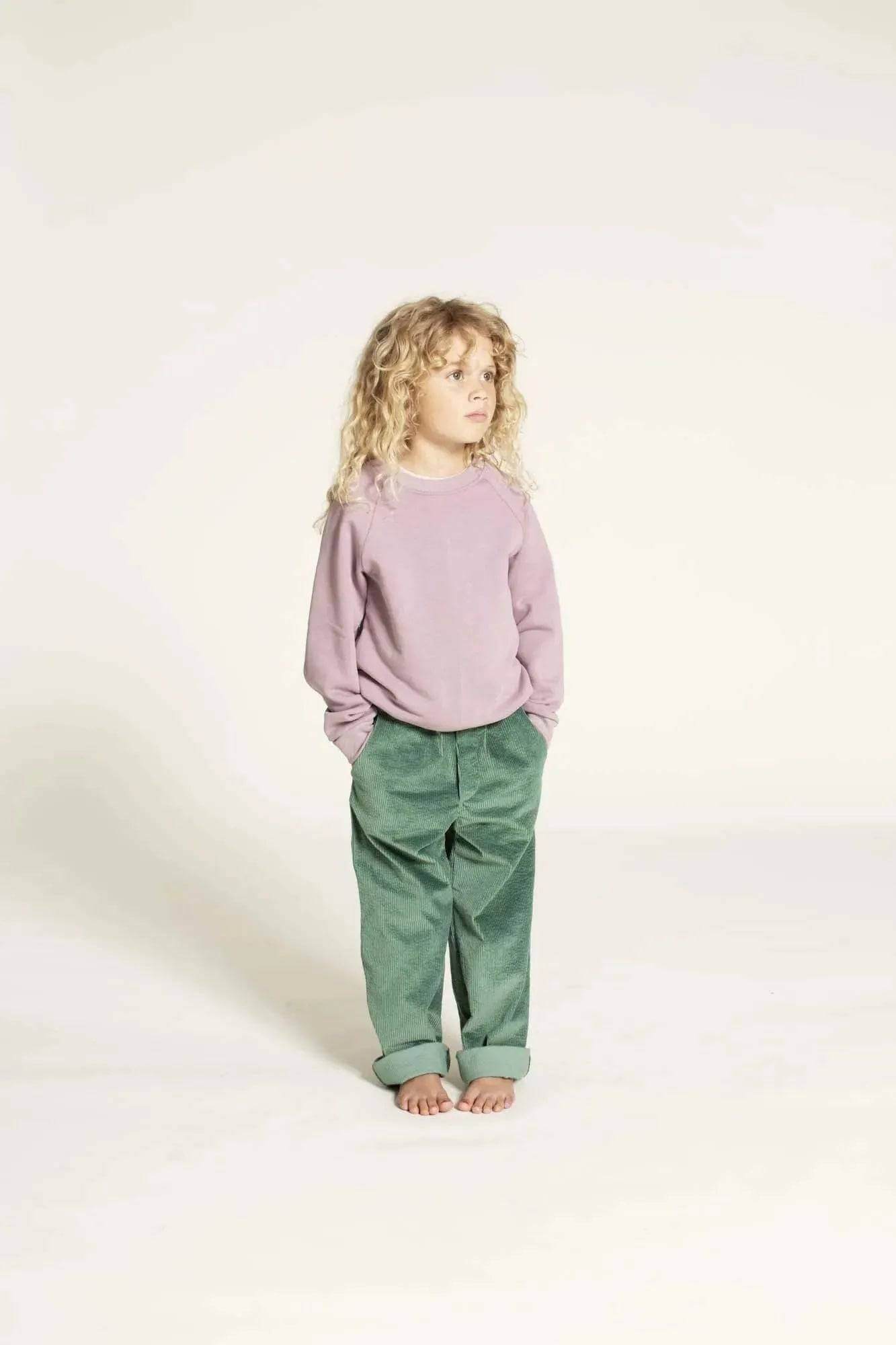 Pants sewing pattern for kids