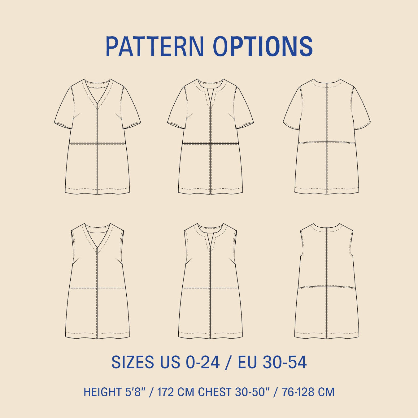 City Dress Sewing Pattern Wardrobe By Me