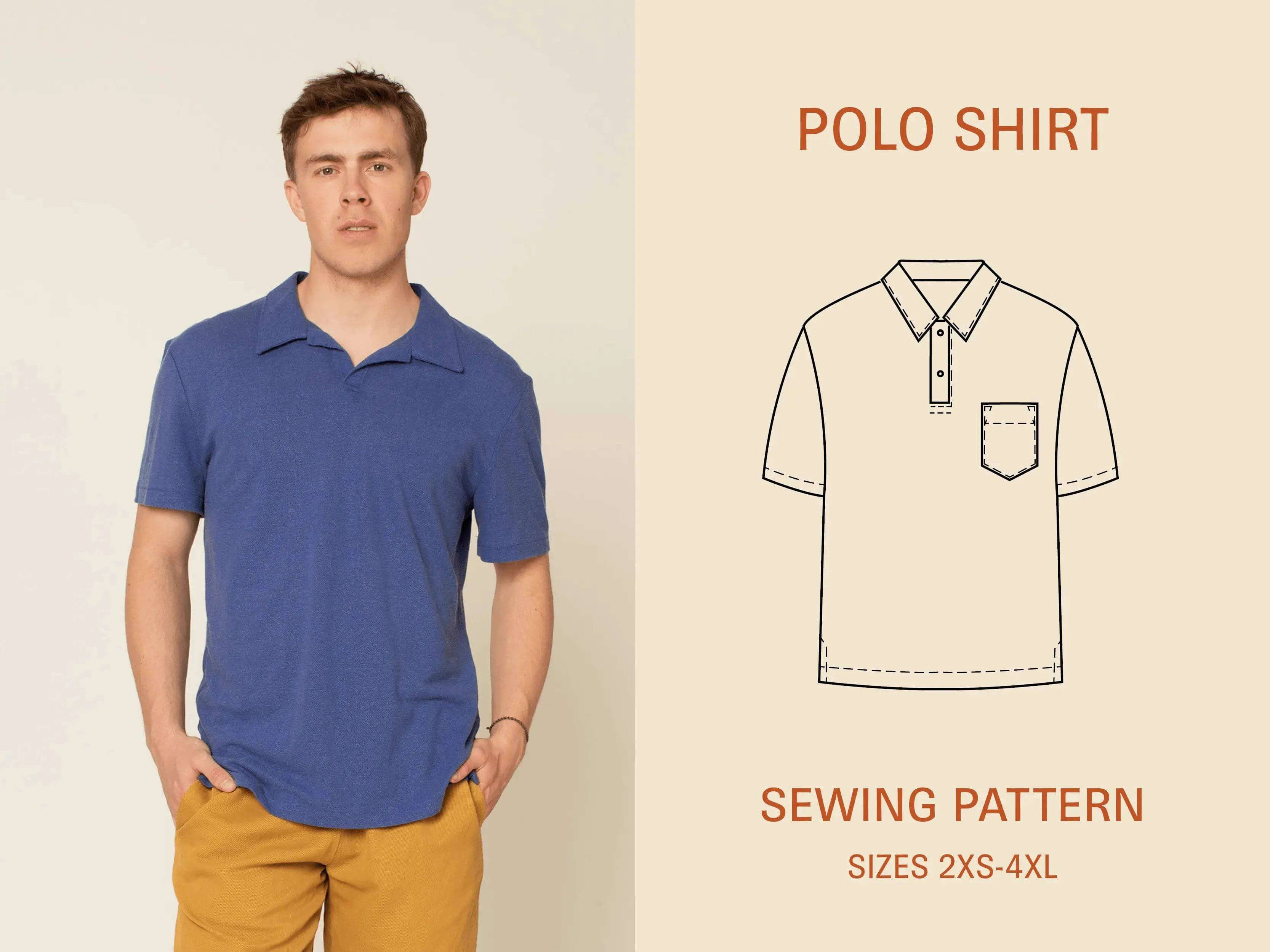 Polo shirt Sewing Pattern