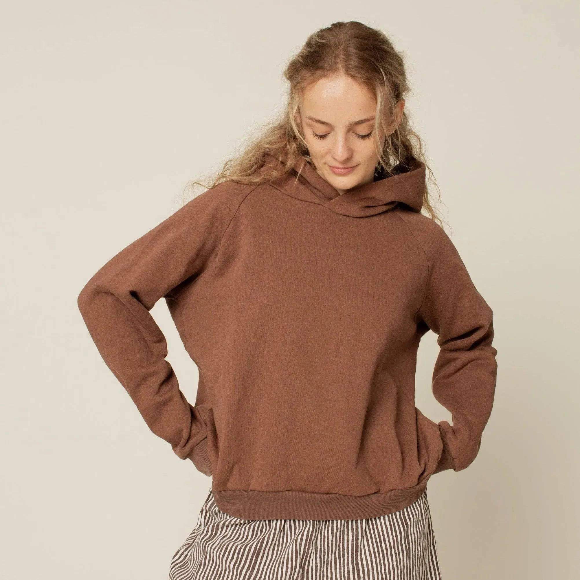 Hoodie Sewing Pattern- Sizes 2XS-4XL