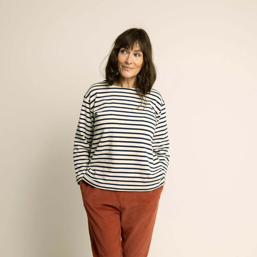 Boatneck Blouse sewing pattern