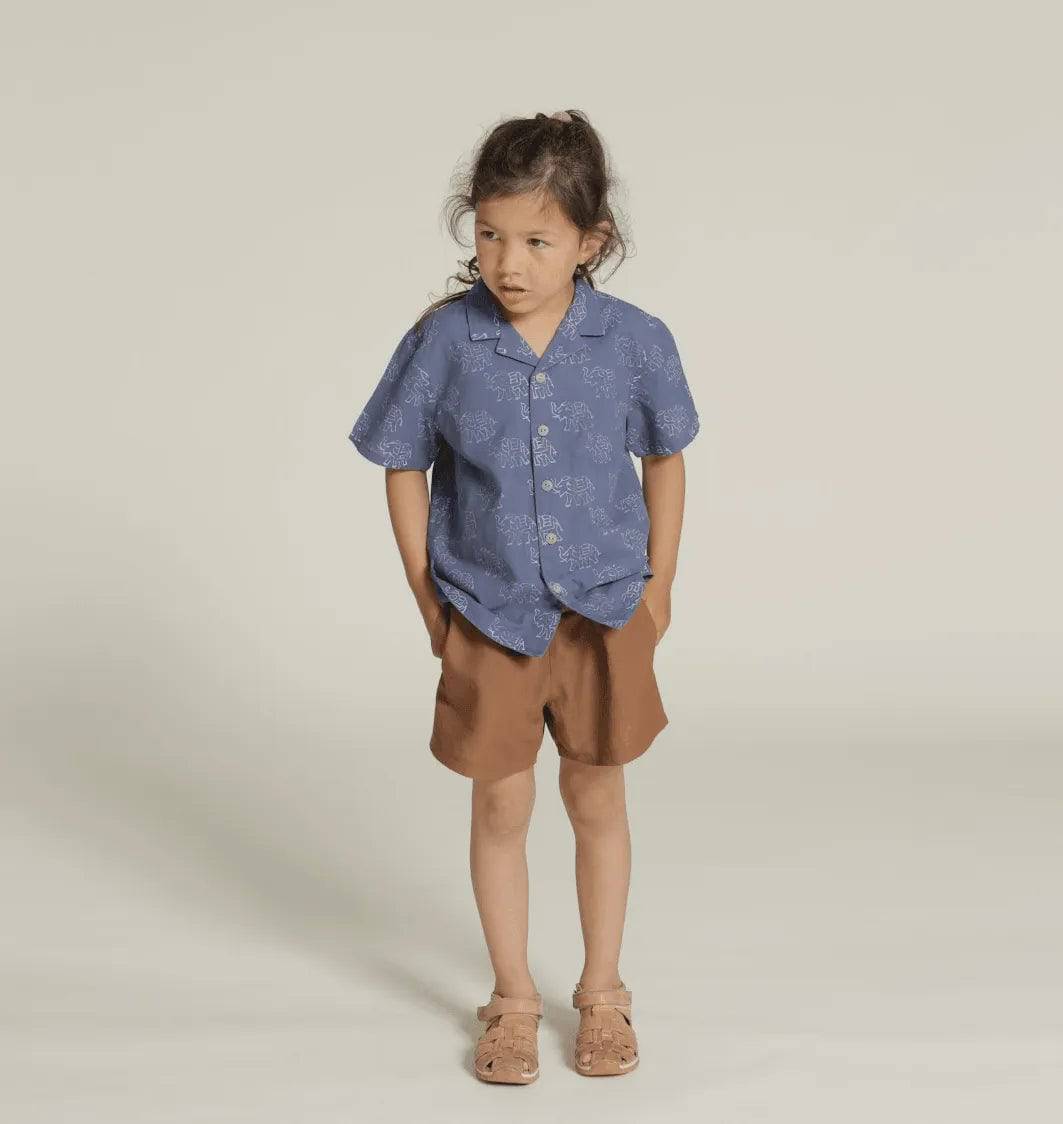 Kids Tropical Shirt sewing pattern