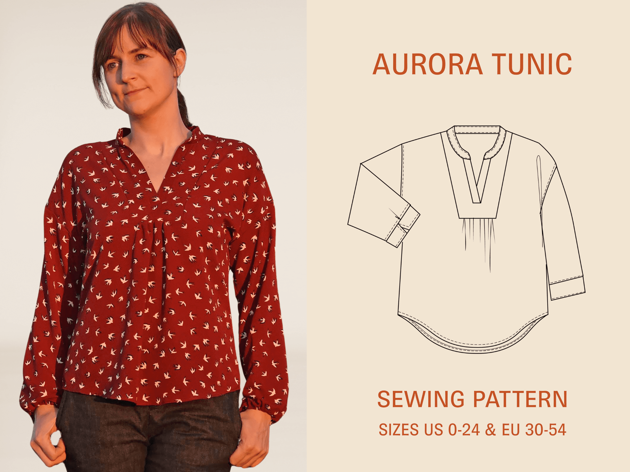 Aurora Tunic Sewing Pattern