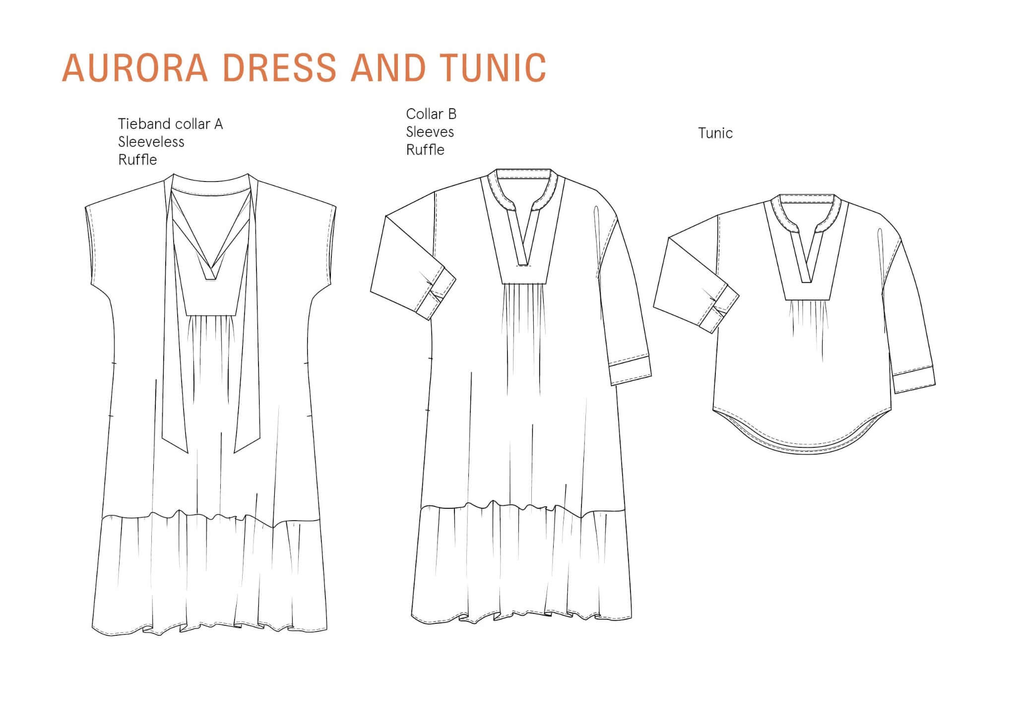 Aurora Tunic Sewing Pattern