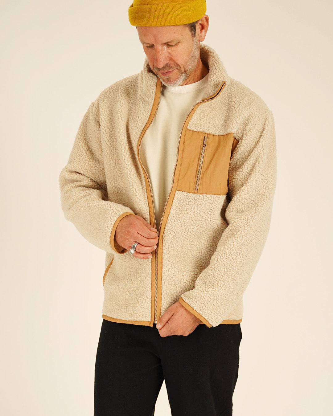 Cozy Fleece Jacket sewing pattern - Men's sizes