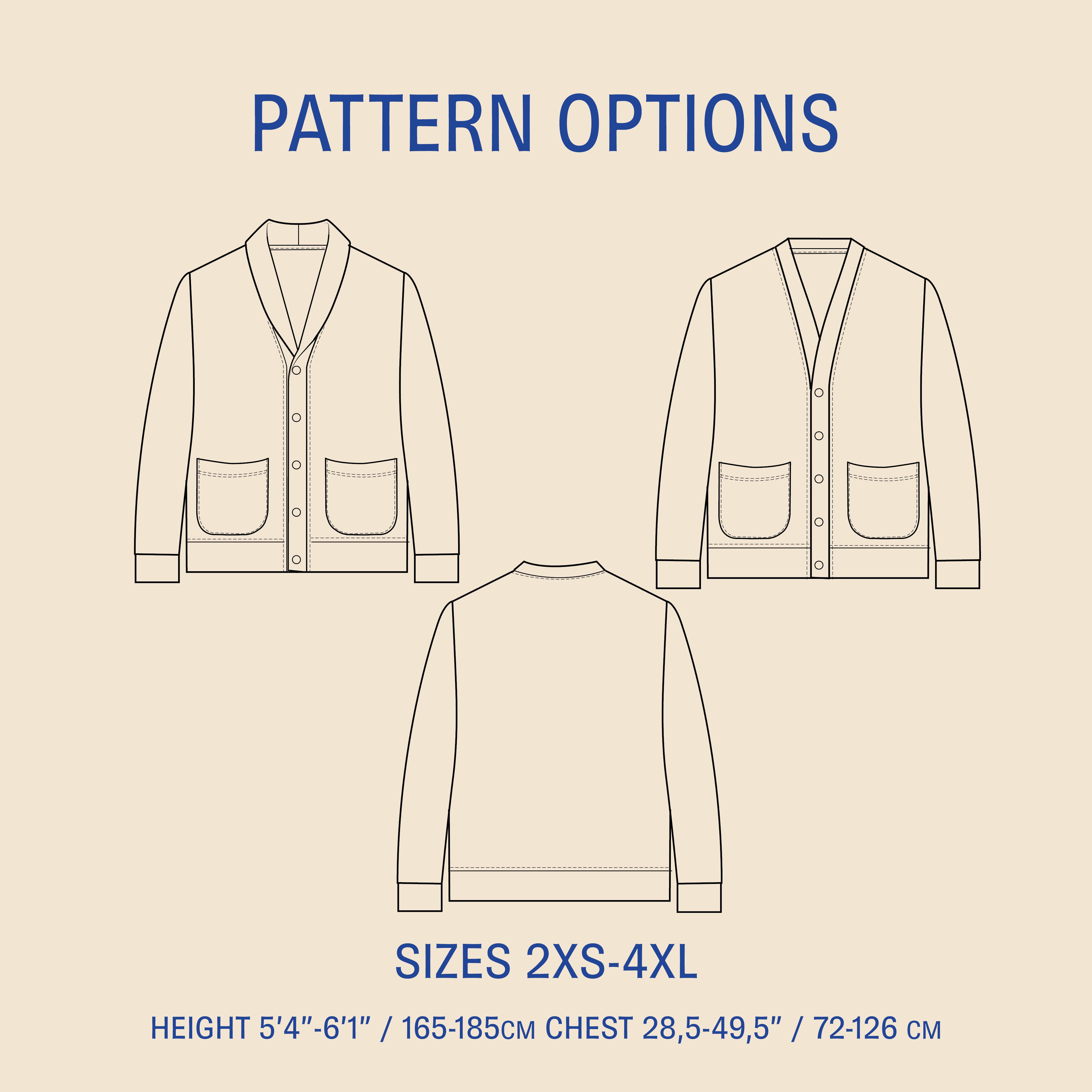 Cardigan Sewing Pattern