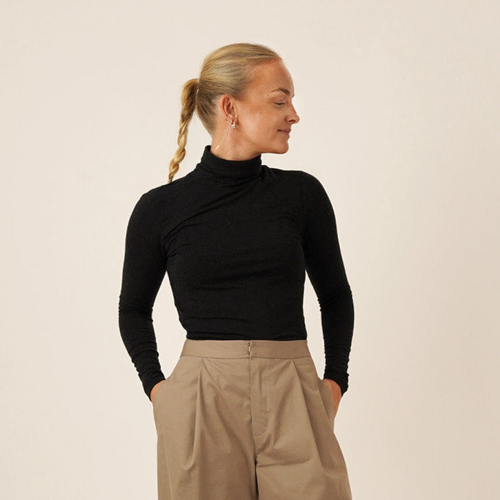 Trudy Turtleneck T-shirt Sewing Pattern