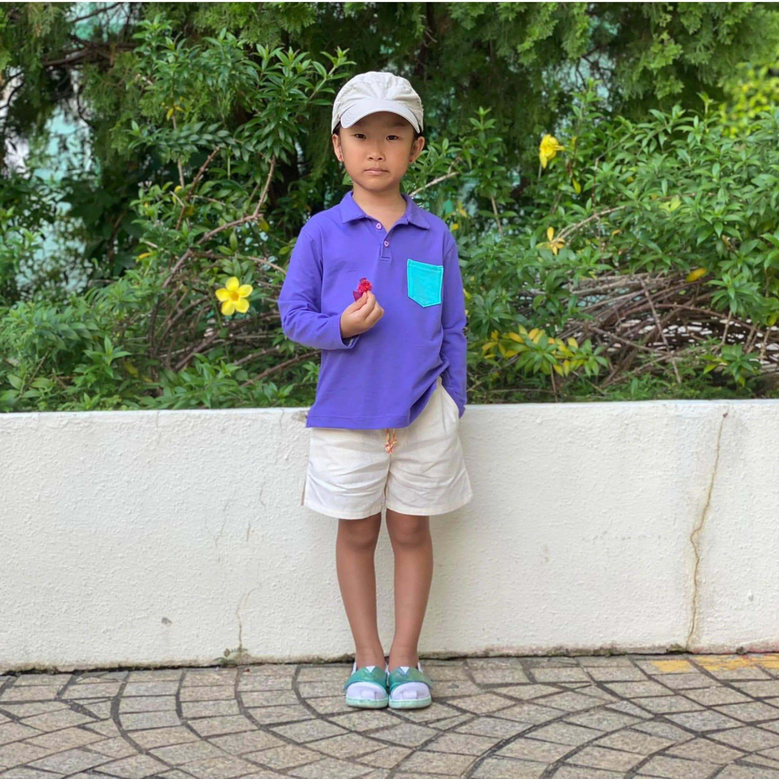 Pants sewing pattern for kids