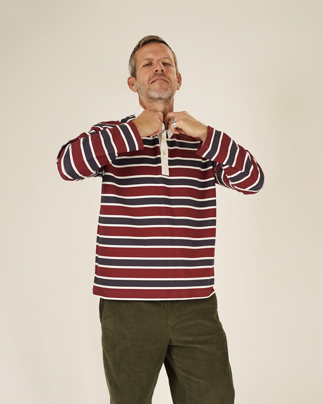 Rugby Polo Shirt sewing pattern