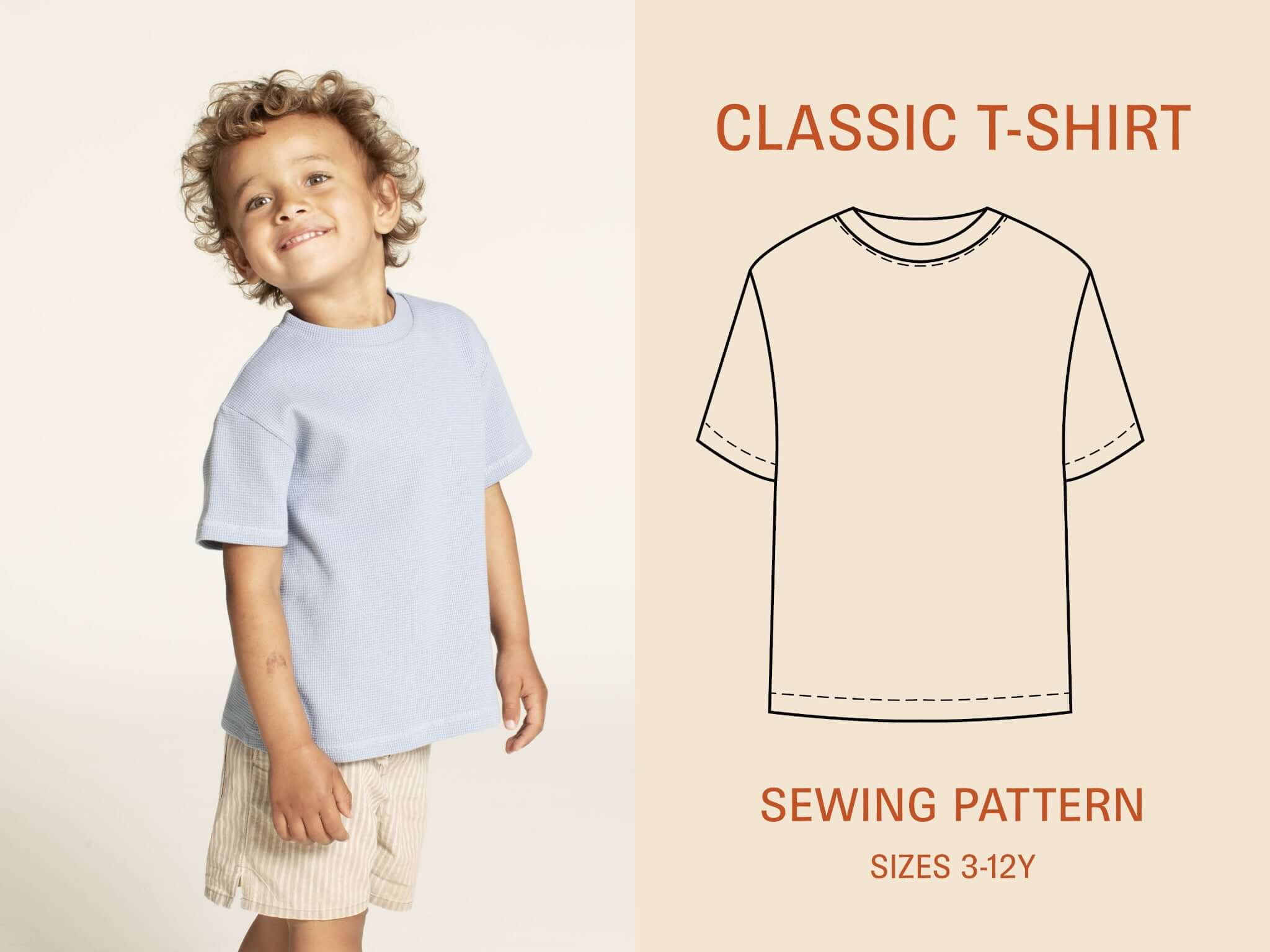 Kids T-shirt Sewing Pattern