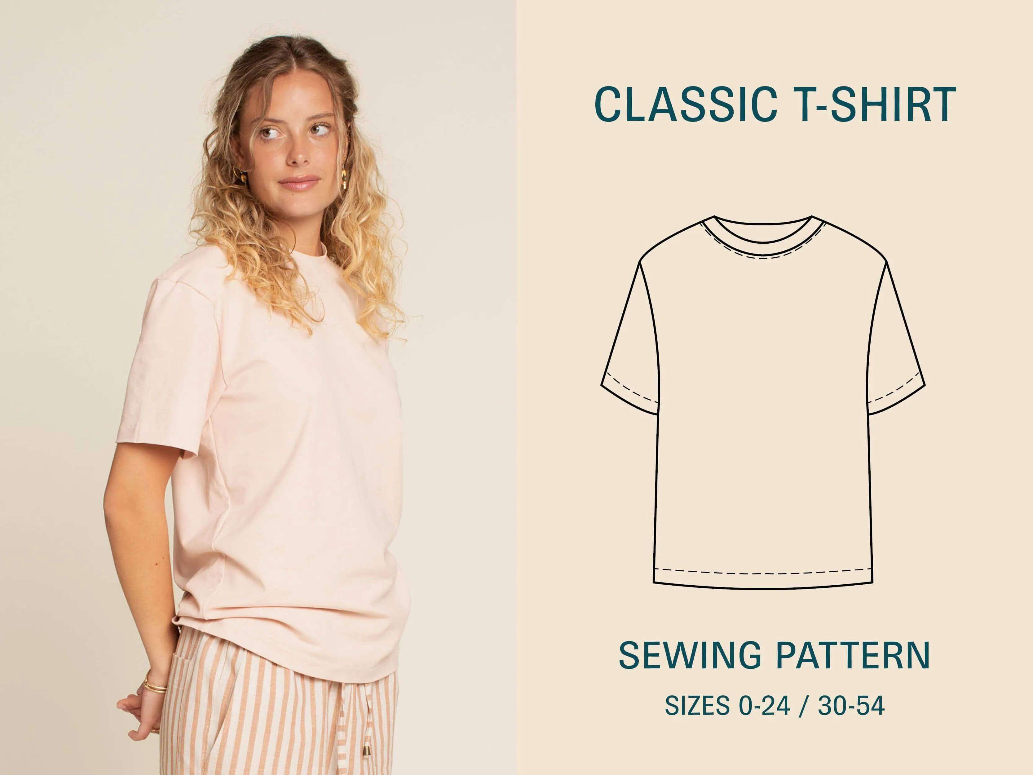 Classic T-shirt Sewing Pattern