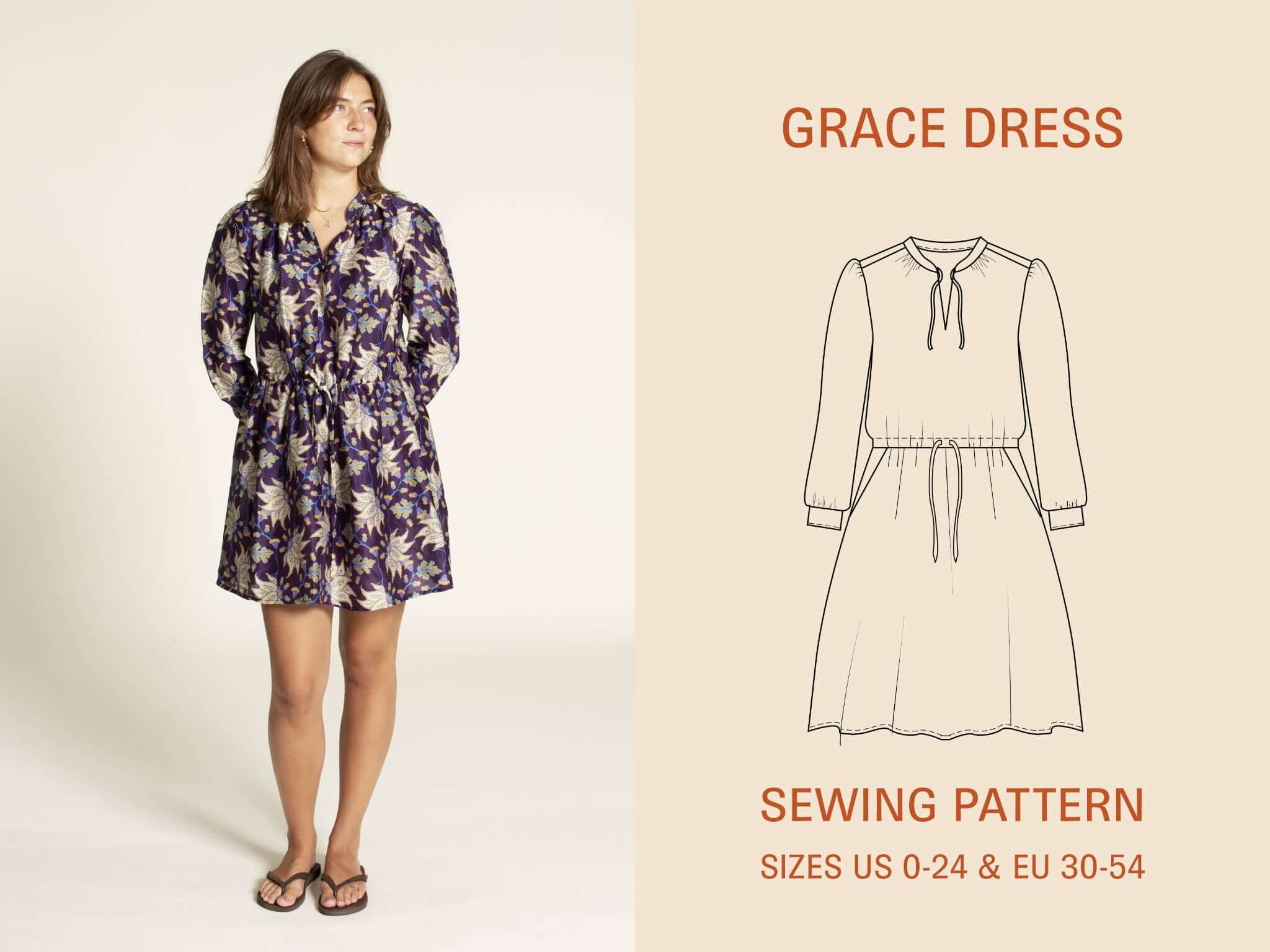 Grace Dress Sewing pattern
