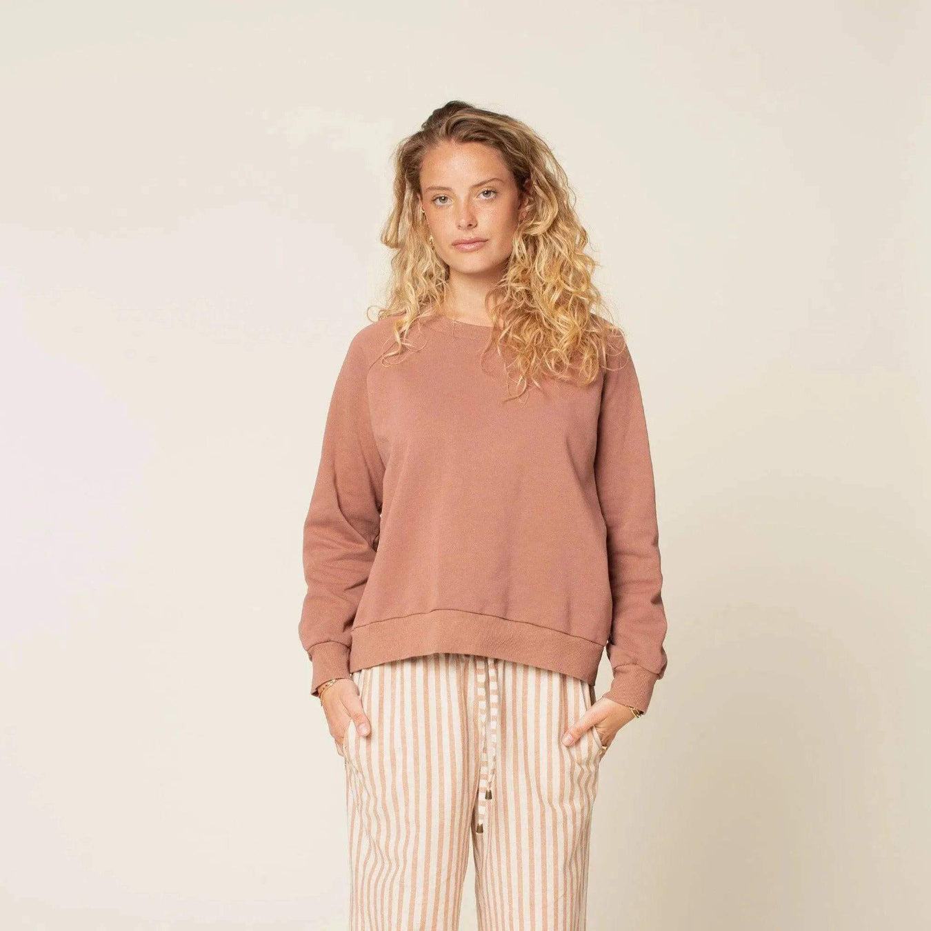 Boxy Raglan Sweater sewing pattern